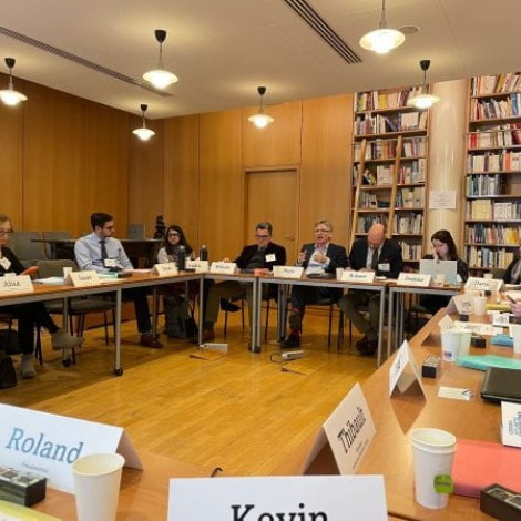 A group of scholars and practitioners convened in Paris for a set of roundtables on vulnerabilities to democracy