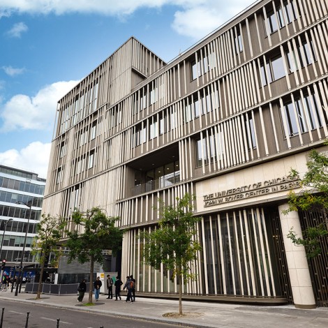 Building Exterior of the Center in Paris